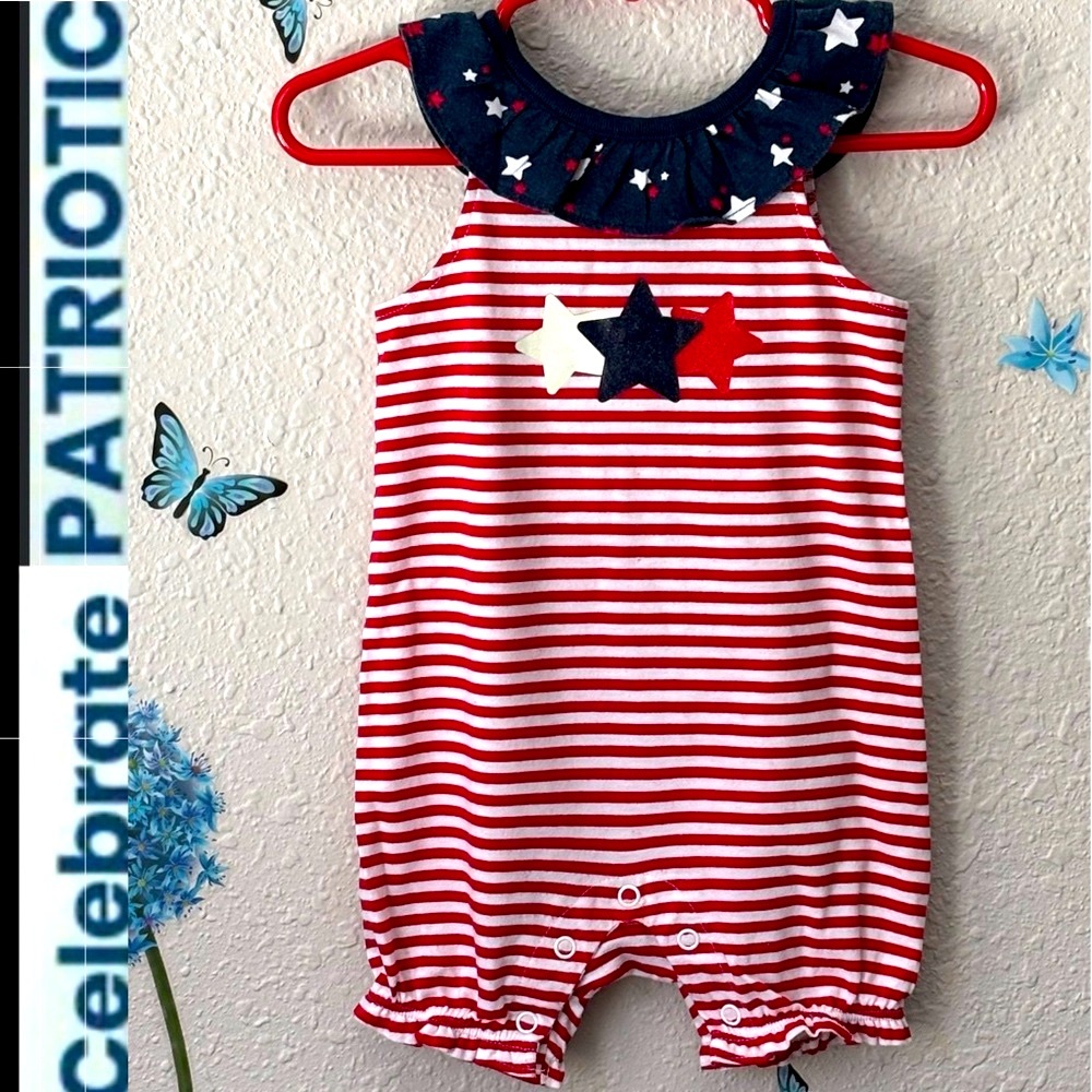 Patriotic Romper Way to Celebrate! Patriotic
